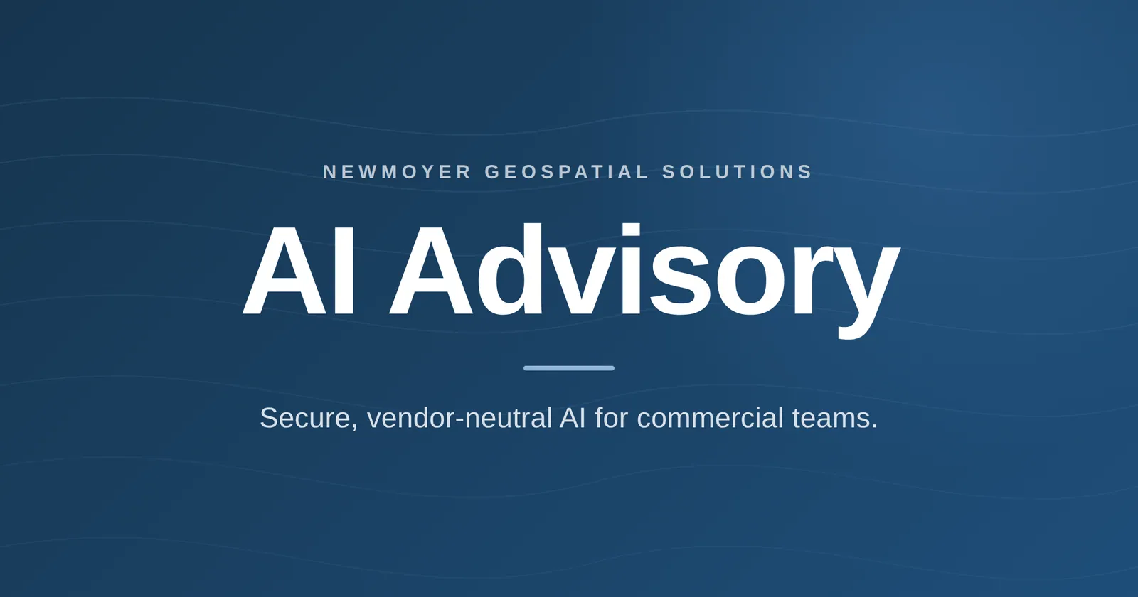 Announcing NGS AI Advisory