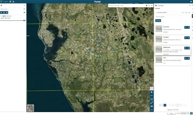 AIDE core geospatial services