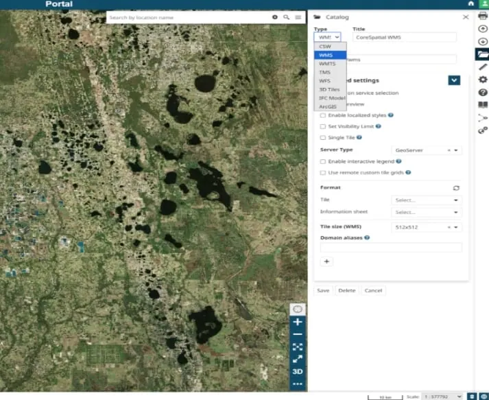 Real-time geospatial integration