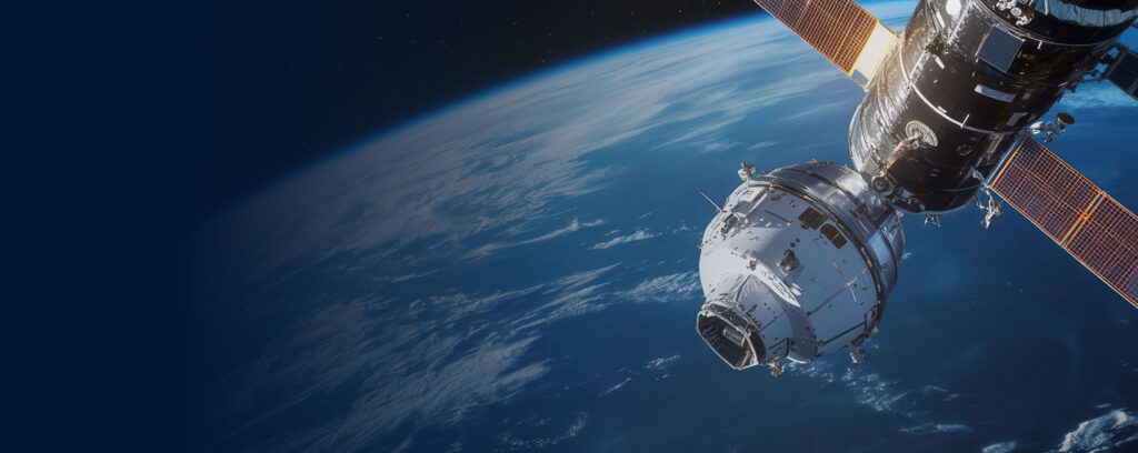 satellite orbiting earth